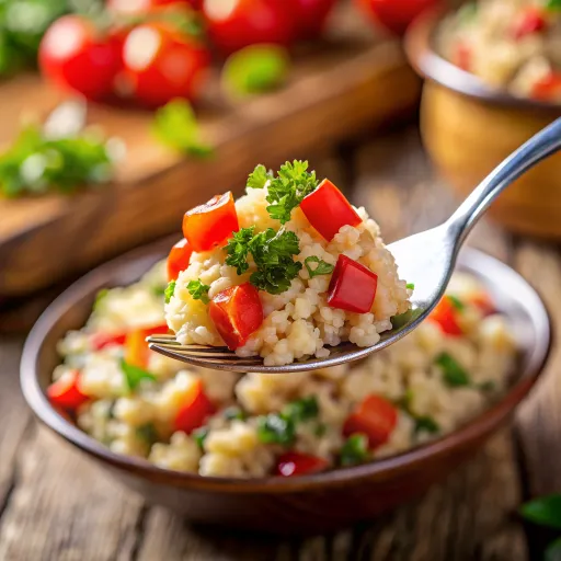 Mogyorós Quinoa Tál Sült Paprikával